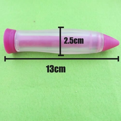 Silicone Cake Cookie Pastry Icing Decorating Syringe Cream Chocolate Plate Pen[010143]